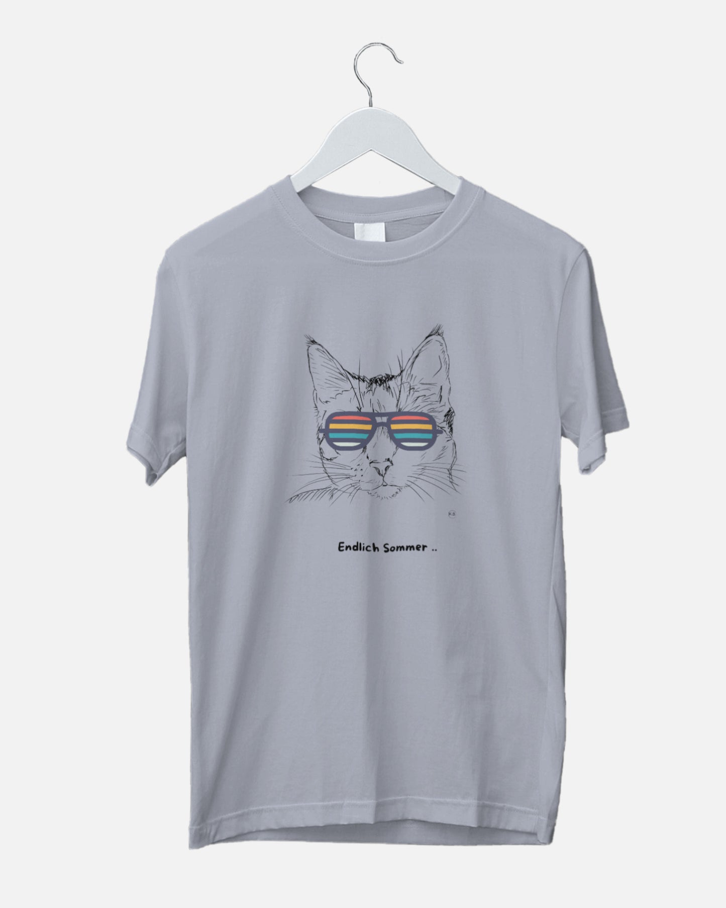 T-SHIRT | RETRO CAT - ENDLICH SOMMER