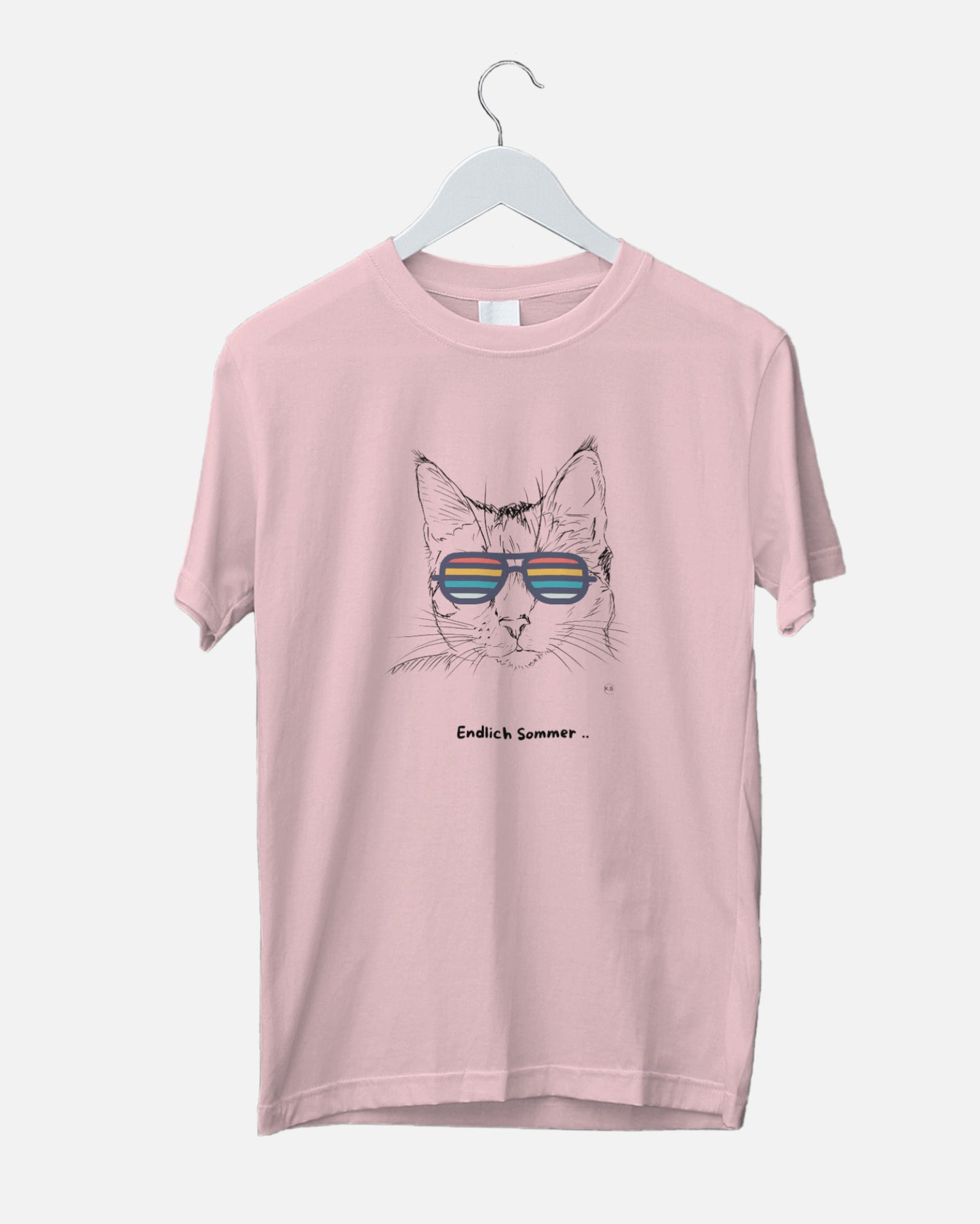 T-SHIRT | RETRO CAT - ENDLICH SOMMER