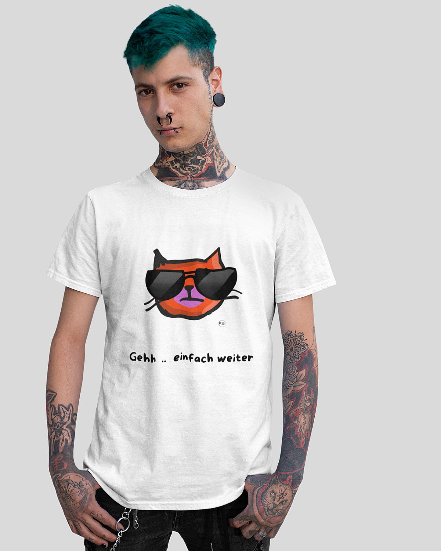 T-SHIRT | BAD CAT - GEHH EINFACH
